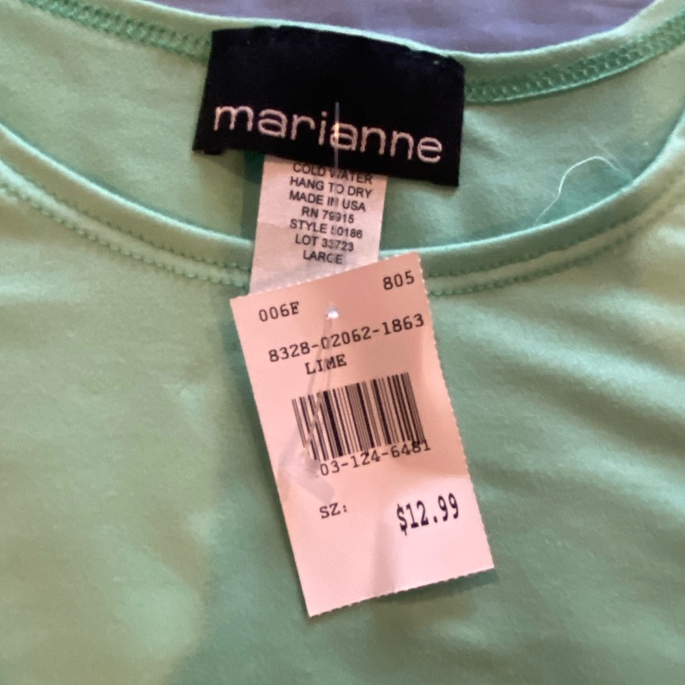 Green shirt
